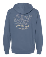 Living Water Hoodie - Storm Blue