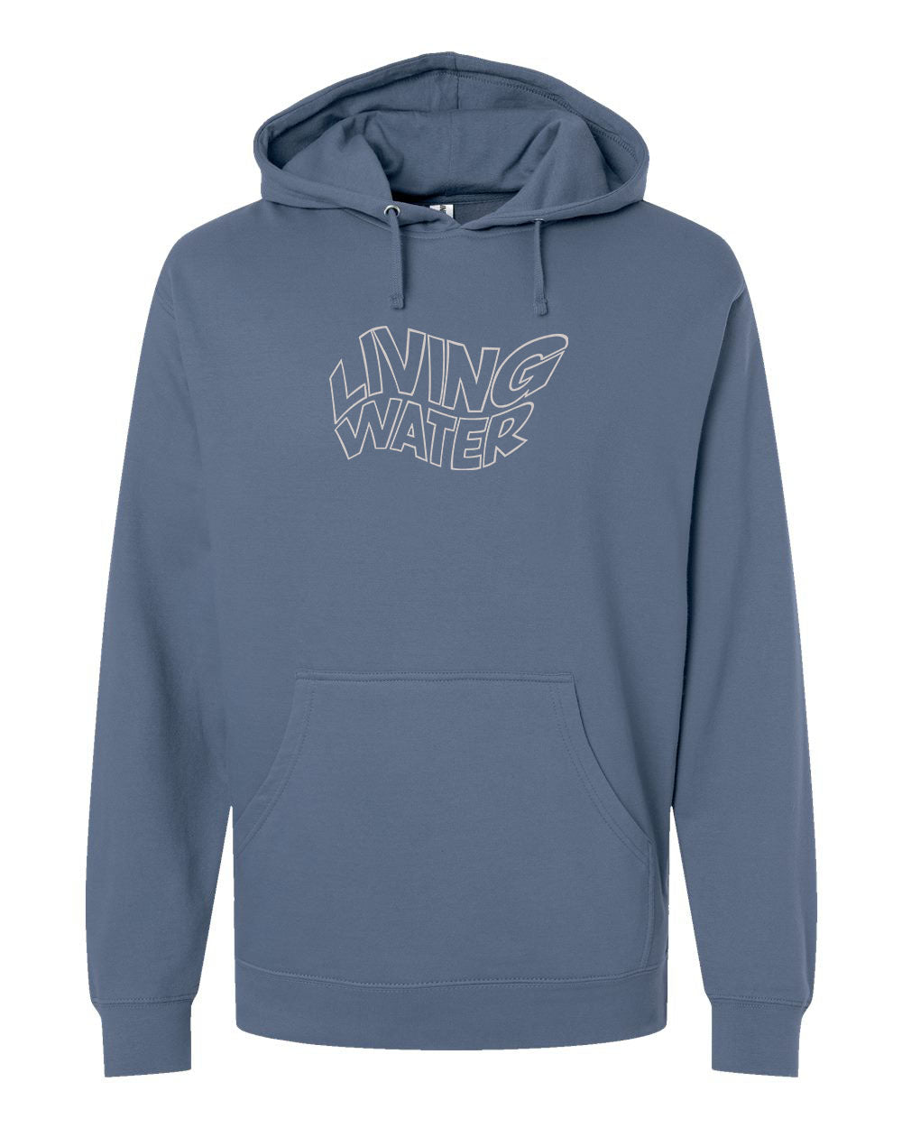 Living Water Hoodie - Storm Blue