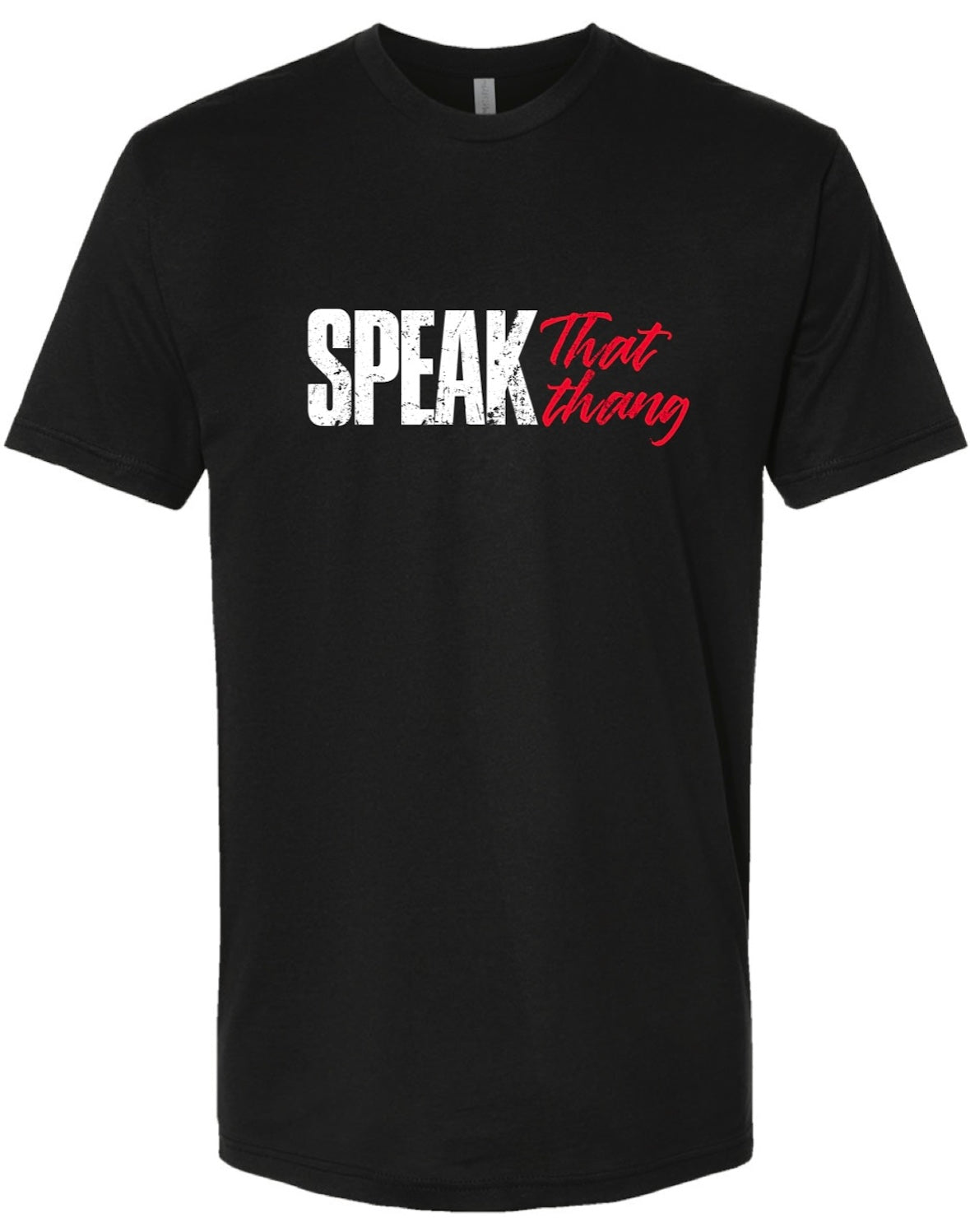 Speak That Thang Tee - Black