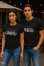 UN Grace Tee – Black