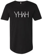 YHWH Swoop Tee - Black